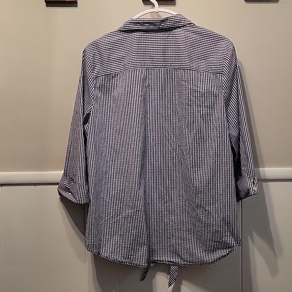 Anne Klein Button Down Shirt XL - Picture 7 of 7